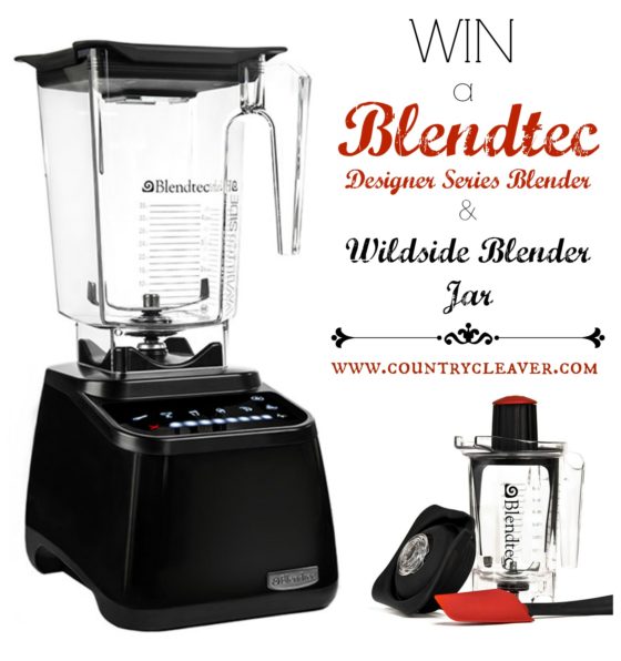 I want to win this Blendtec Blender and Wildside jar! Oh my gosh this thing is awesome.