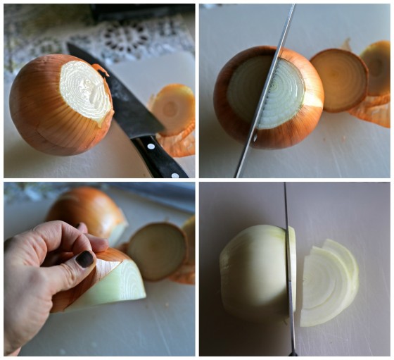 How to Caramelize Onion Steps 1-4