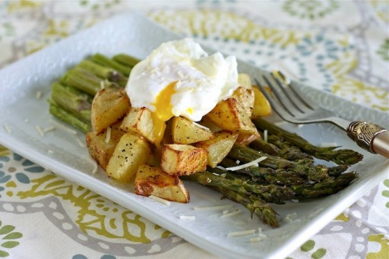 Roasted Vegetable with Egg