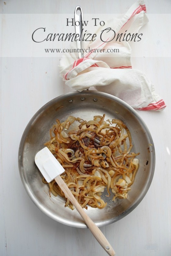 How-to-Caramelize-Onion-with-step-by-step photos! 