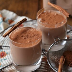 Chocolate Horchata - homemadehome.com Utterly rich and chocolatey