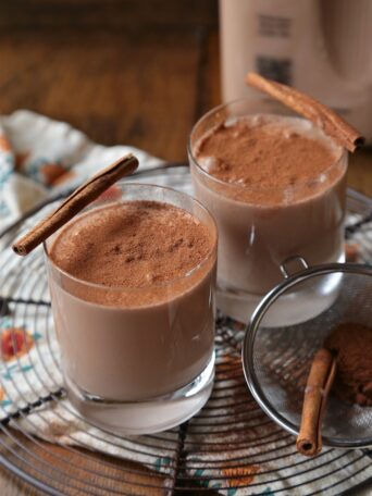 Chocolate Horchata - homemadehome.com Utterly rich and chocolatey