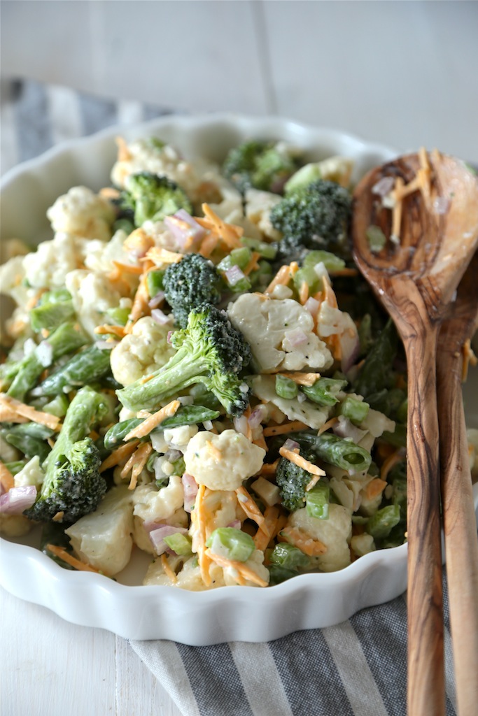 Fresh Spring Broccoli Salad - Homemade Home