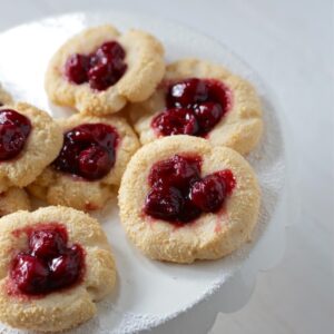 Cherry Cheesecake Cookies - homemadehome.com