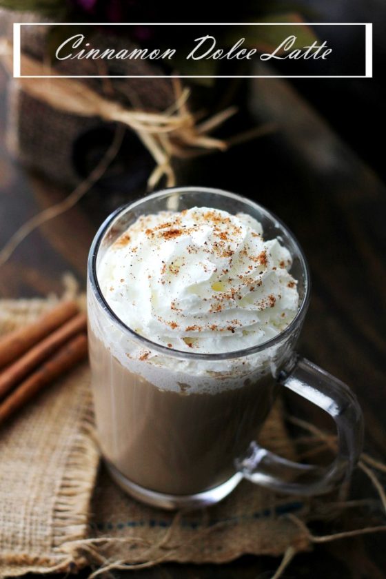 Starbucks Cinnamon Latte by Diethood - 25 Cocktails to Warm You Up!! - homemadehome.com