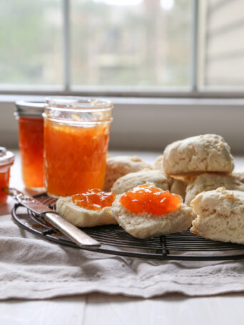 Grapefruit Marmalade - Sweet, tangy, and a perfect way to capture summer in a jar! Try canning today!