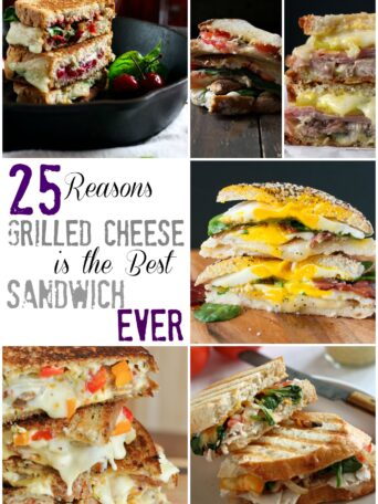 25 Reasons Grilled Cheese is the Best Sandwich EVER - So many choices from Cubans to Jalapeno Popper Grilled Cheese!