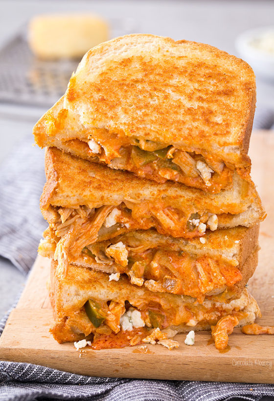 Buffalo Chicken Grilled Cheese 25 Reasons Grilled Cheese is the Best Sandwhich Ever