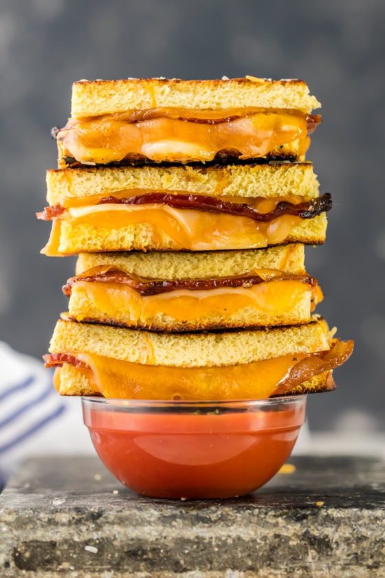 Candied Whiskey Bacon Grilled Cheese 25 Reasons Grilled Cheese is the Best Sandwhich Ever