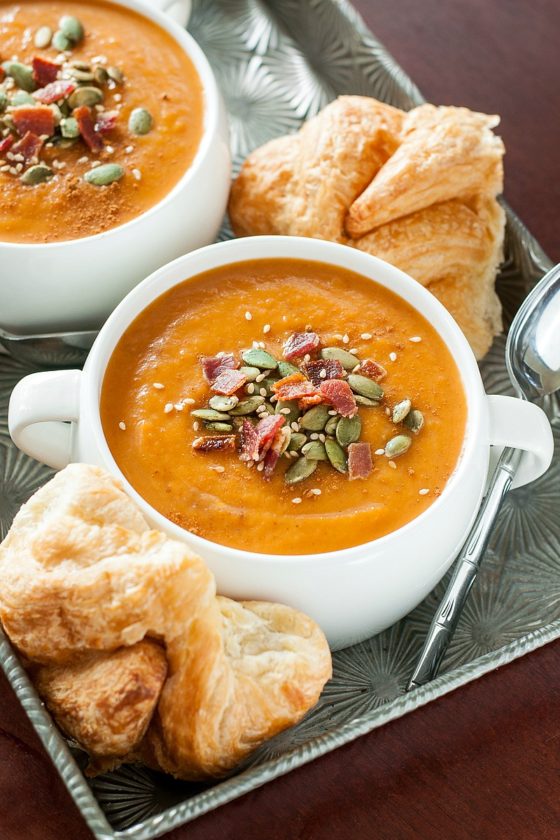 roasted-butternut-carrot-soup-25-amazing-squash-recipes-that-arnt-pumpkin-pie