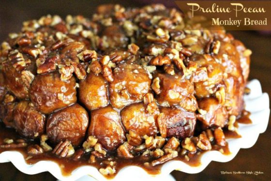 Praline-pecan-monkey-bread-25-sweet-and-savory-mouthwatering-party-bread-recipes