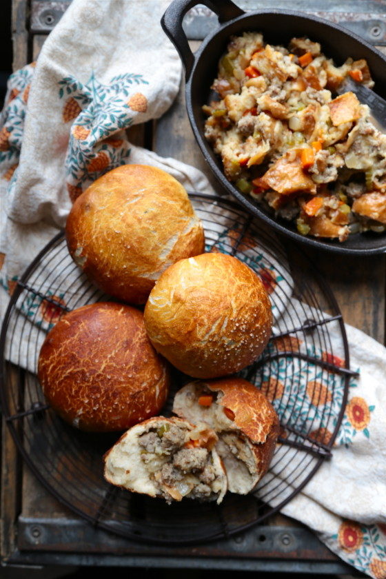 sausage-sour-dough-stuffing-25-sweet-and-savory-mouthwatering-party-bread-recipes