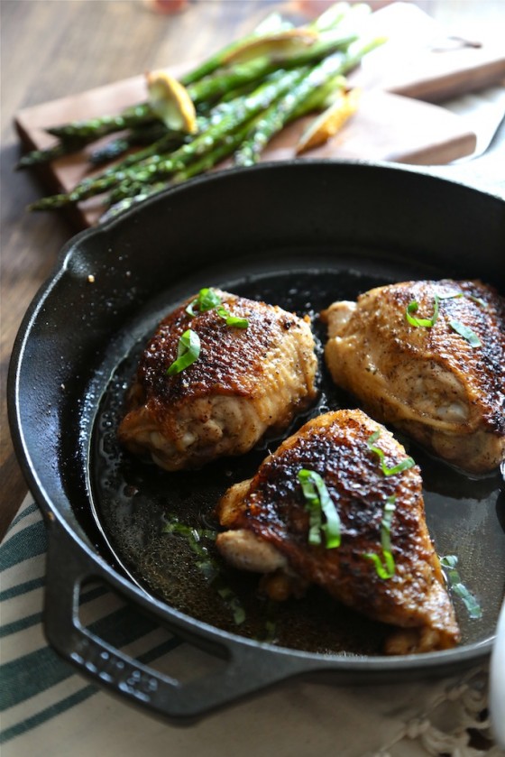 Crispy Chicken Thighs 50 One Skillet Dinners