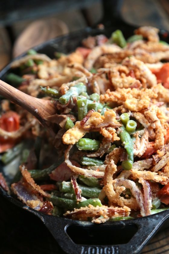 Smoked Salmon Green Bean Casserole 50 One Skillet Dinners