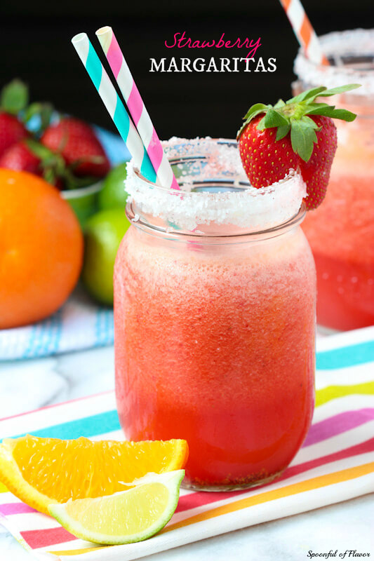 Spoonful of Flavor Strawberry_Margaritas 25 Margaritas You Need in Your Life