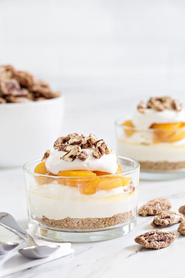 No Bake Peach Cheesecake Plus 25 MORE Epic Desserts in Jars