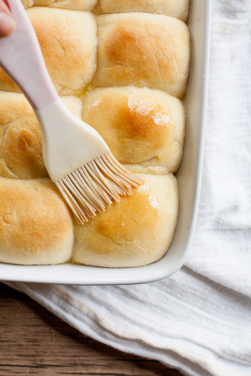 Easy Buttery Yeast Rolls - Wholefully