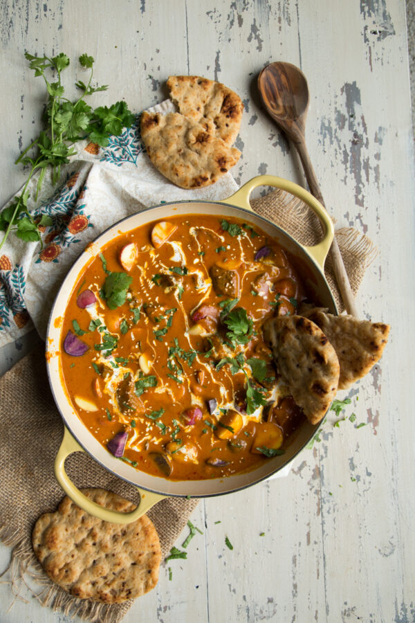 Indian Lamb Stew with Tomato Tandoori Sauce