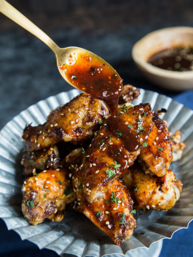 Korean BBQ Chicken Wings