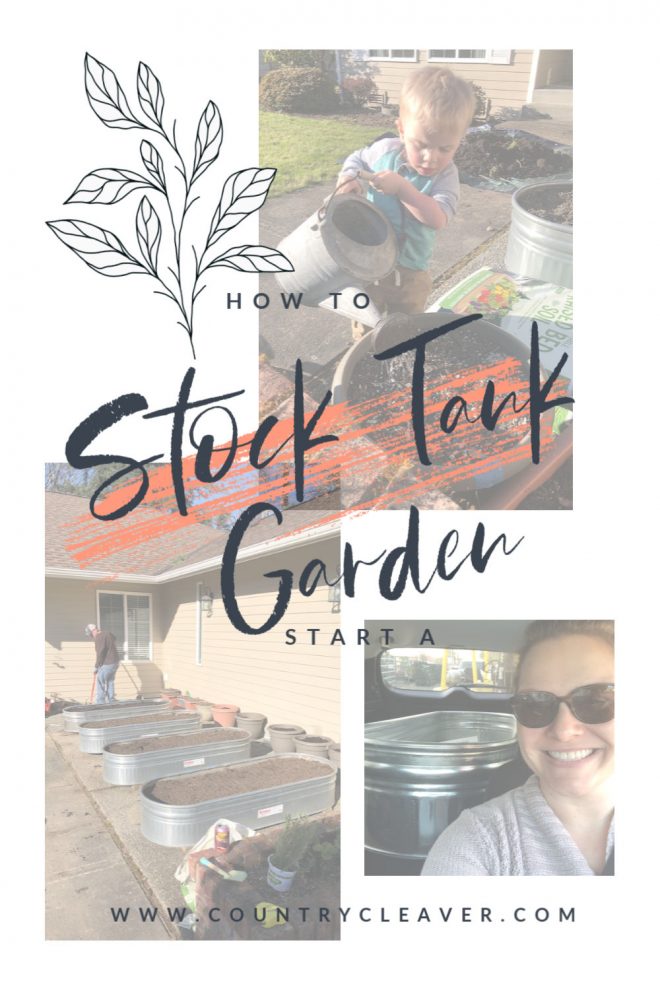 how to start a stock tank garden, an easy how to